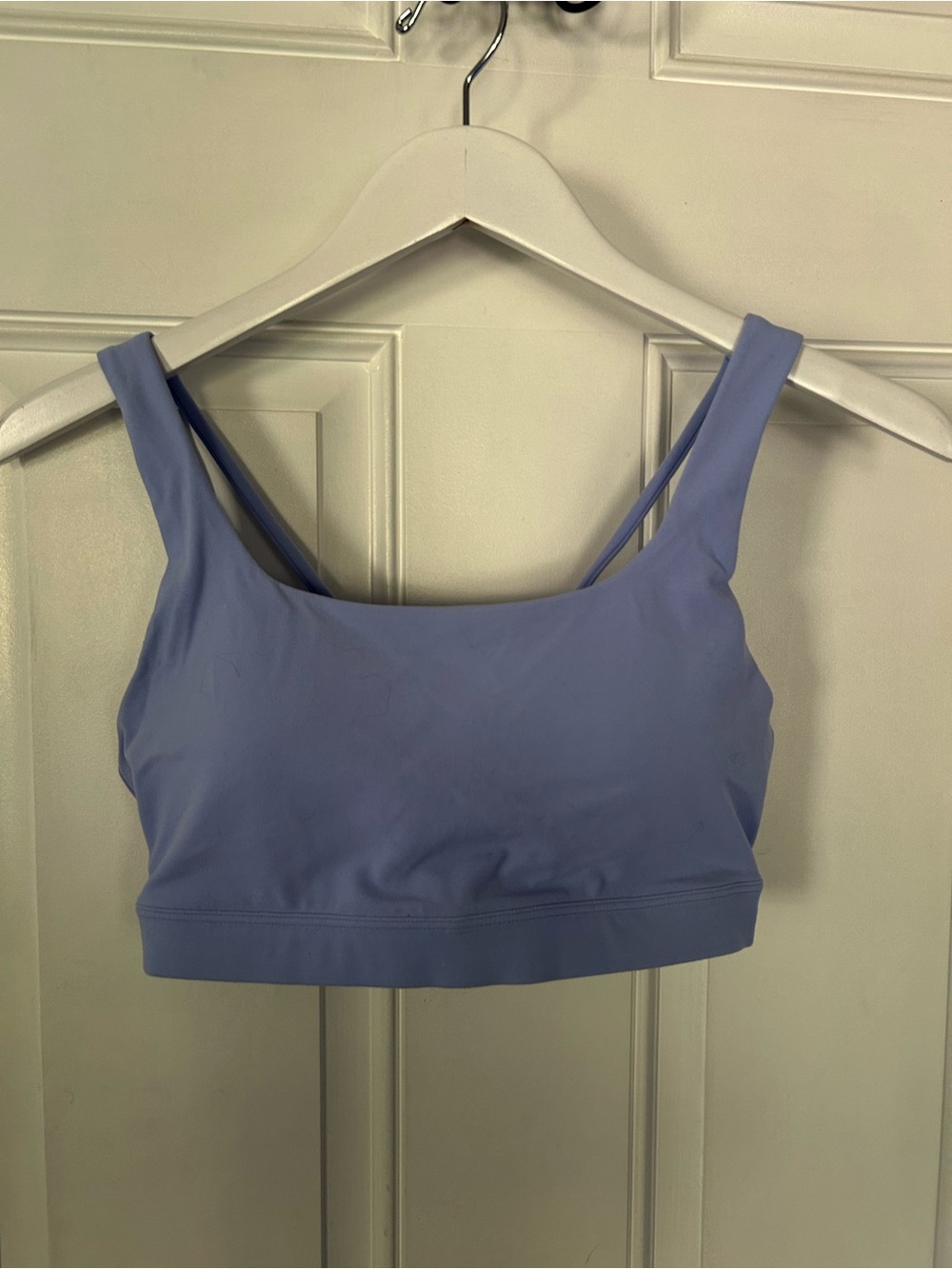 Athleta Lavender Scoop-Front Sports Bralette